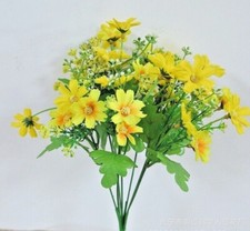28 Heads Silk Artificial Fake Flowers  Daisy Bunch Bouquet Home Wedding Decor