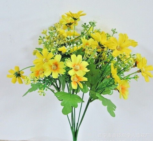 28 Heads Silk Artificial Fake Flowers Daisy Bunch Bouquet Home Wedding Decor - Picture 14 of 16