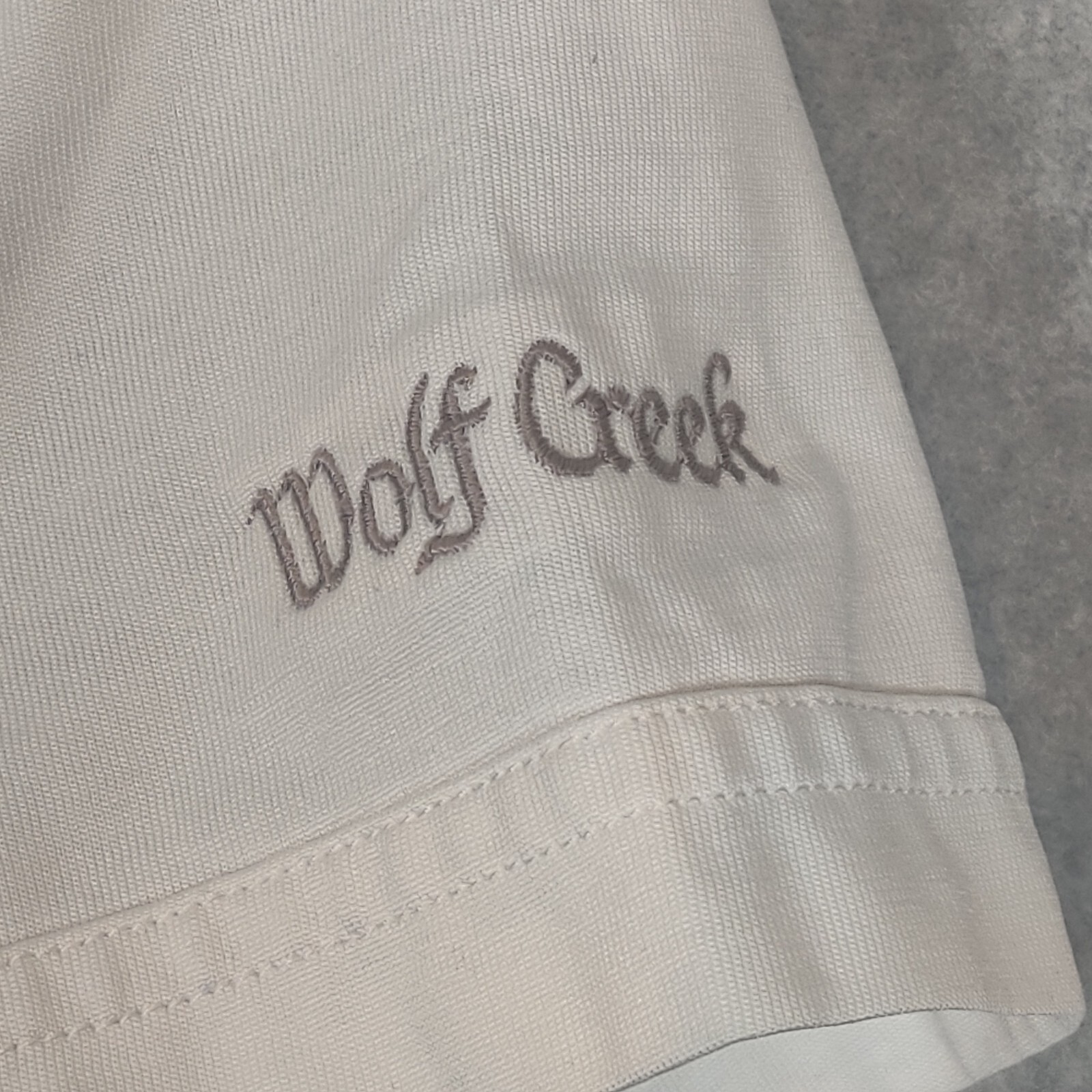 Travis Mathew Polo Men Large Solid Gray Short Sle… - image 3