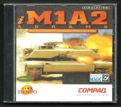 Abrams iM1A2 PC Game. Interactive Magic. Vintage 90s. Spain. New