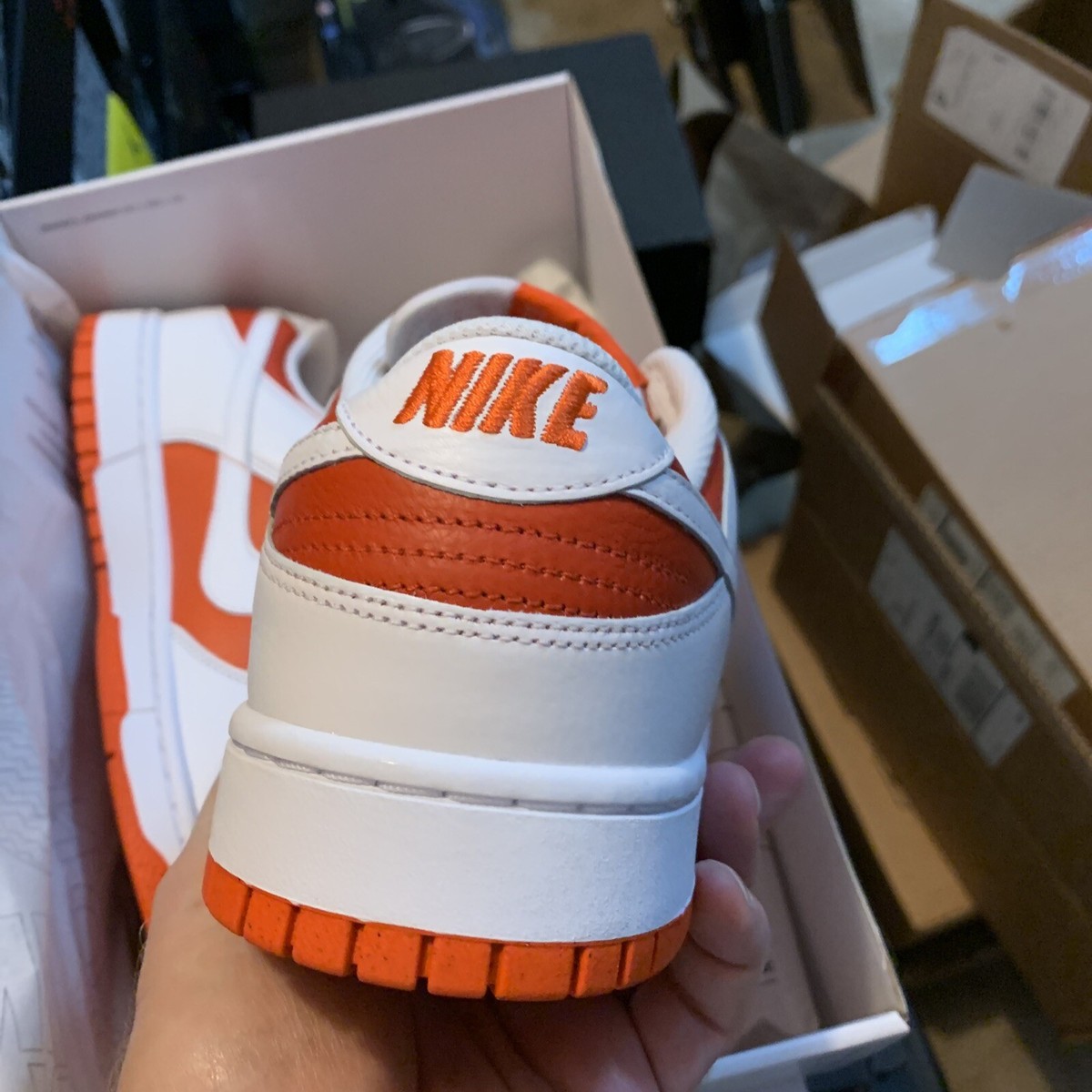 fake dunk low syracuse