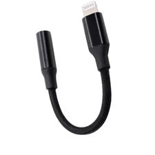  Lightning to 3.5mm Headphone Jack Adapter for iPhone, iPad, iPod