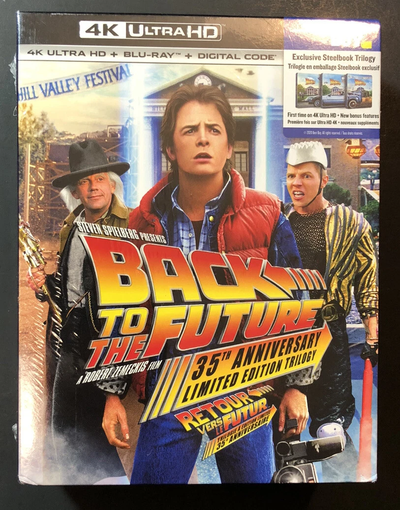 Back to the Future Trilogy [ 35th Anniversary STEELBOOK Box Set