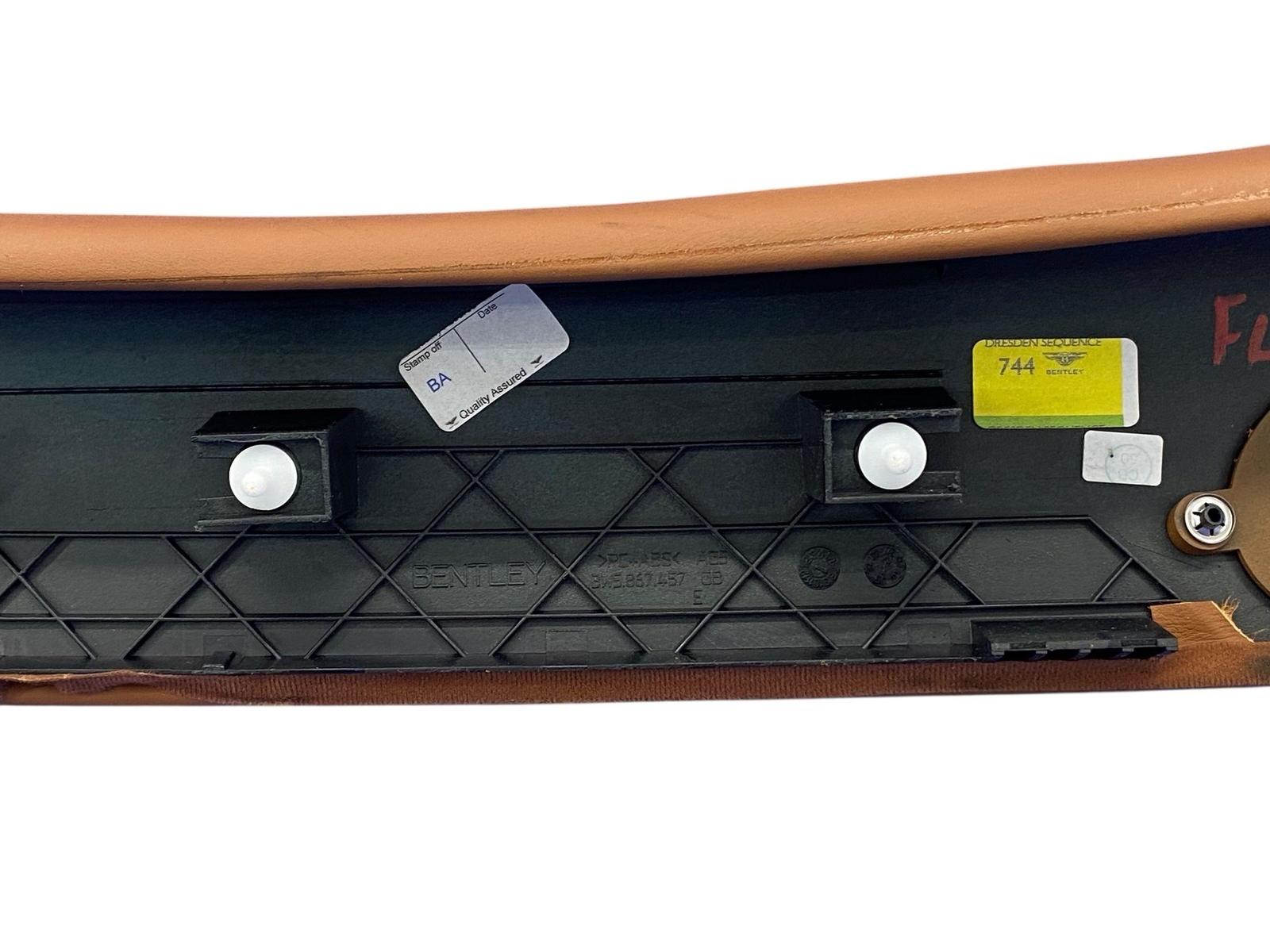 2006-2012 BENTLEY CONTINENTAL FLYING SPUR FRONT LEFT RIGHT A PILLAR PANEL SET