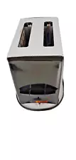 Vintage Proctor-Silex 2 Slice Toaster Chrome With Black Model T620BB T6 