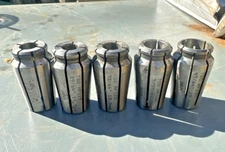 5: TSD Acura Flex Collet Set 1/2 29/64 33/64 5/8 49/64 Milling Machine Universal