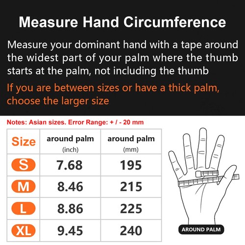 Cowhide Leather Work Gloves Safety Protection For Construction Yard Work Garden - Picture 11 of 16