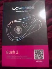 New Lovense Gush 2 Hands Free Remote Controlled Vibrating Oscillating Massager