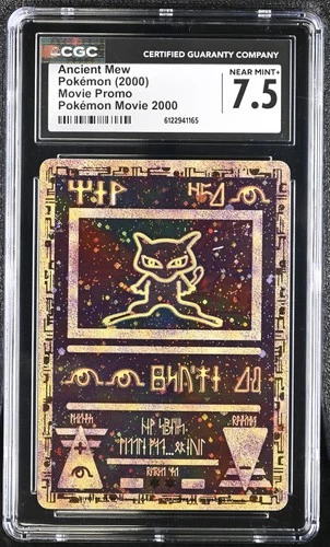 CGC 7.5 Ancient Mew 2000 Movie Promo Reverse Holo Pokemon Card