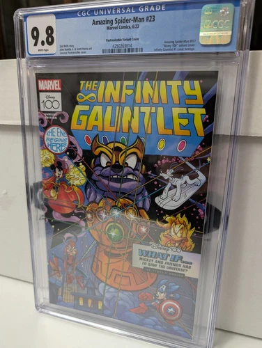 Amazing Spider-Man #23 CGC 9.8 (2023) - Pastrovicchio Variant - Disney 100