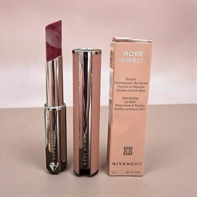 NIB~ Givenchy Rose Perfecto Baume Lipstick 102 FEELING NUDE Plumps Moisturizes