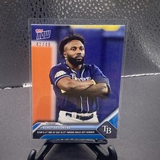 2023 Topps Now Randy Arozarena 4th RBI Is 9th Inning Walk-Off Winner Blue #42/49