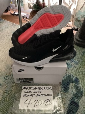 DS 2022 Nike Air Max 270 Black & White Men s Sz 10
