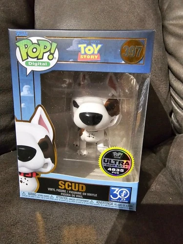 Toy Story Scud the Dog #397 Funko Pop - Ultra Digital New in Box Disney Pixar