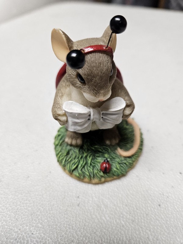 Charming Tails Figurine "You're My Inspiration" Ladybug 89/123 Fitz & Floyd