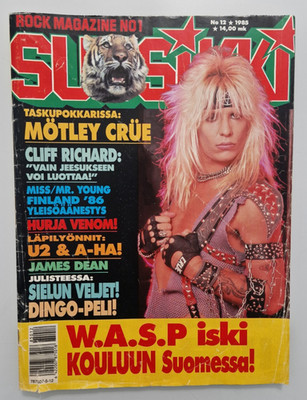 Sandra /W.A.S.P/A-Ha/U2/Iron Maiden/ Madonna - Suosikki -  12 /1985