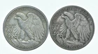 Sharp 50c 1942 1944 Walking Liberty Half Dollar - Collection Lot *589