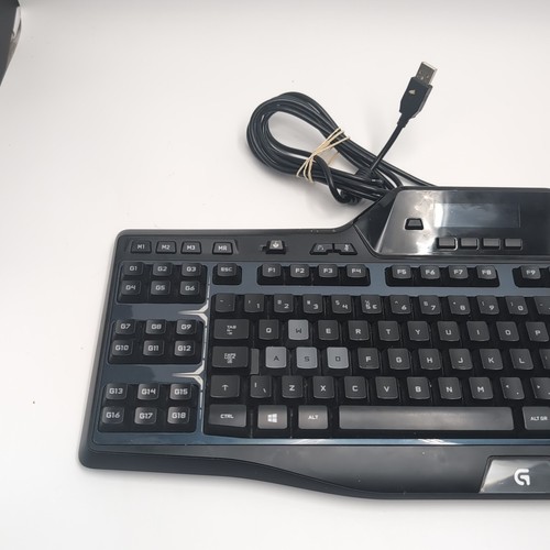 Logitech G510s Wired Gaming Keyboard RGB LED Backlit LCD Y-U0010 Tested Working - Bild 2 von 8