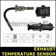 Sensore temperatura scarico EGT After CAT adatto a CHEVROLET TRAX nero 1.7 LUD 2BB6