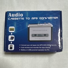 Super USB Cassette Capture Player Recorder Auto-Reverse Mega Bass USB