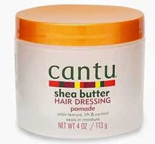 Cantu Shea Butter Hair Dressing Pomade Gel Styler Paste Style Jar Thick Curly