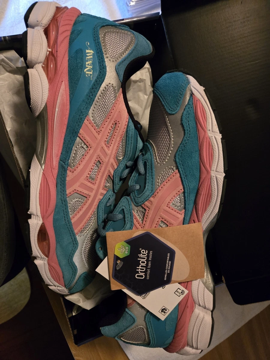 Awake NY x ASICS Gel NYC Teal Pink for Sale | Authenticity