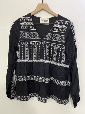 Boho Western Southwestern Tribal Boho Peasant Tunic S Folk Festival Navajo Indie