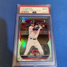 2023 Bowman - Chrome Prospects Edouard Julien #BCP-82 Lunar Glow Refractor (RC)