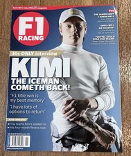 F1 Racing Magazine November 2011 Formula 1 Kimi Raikkonen Return To F1
