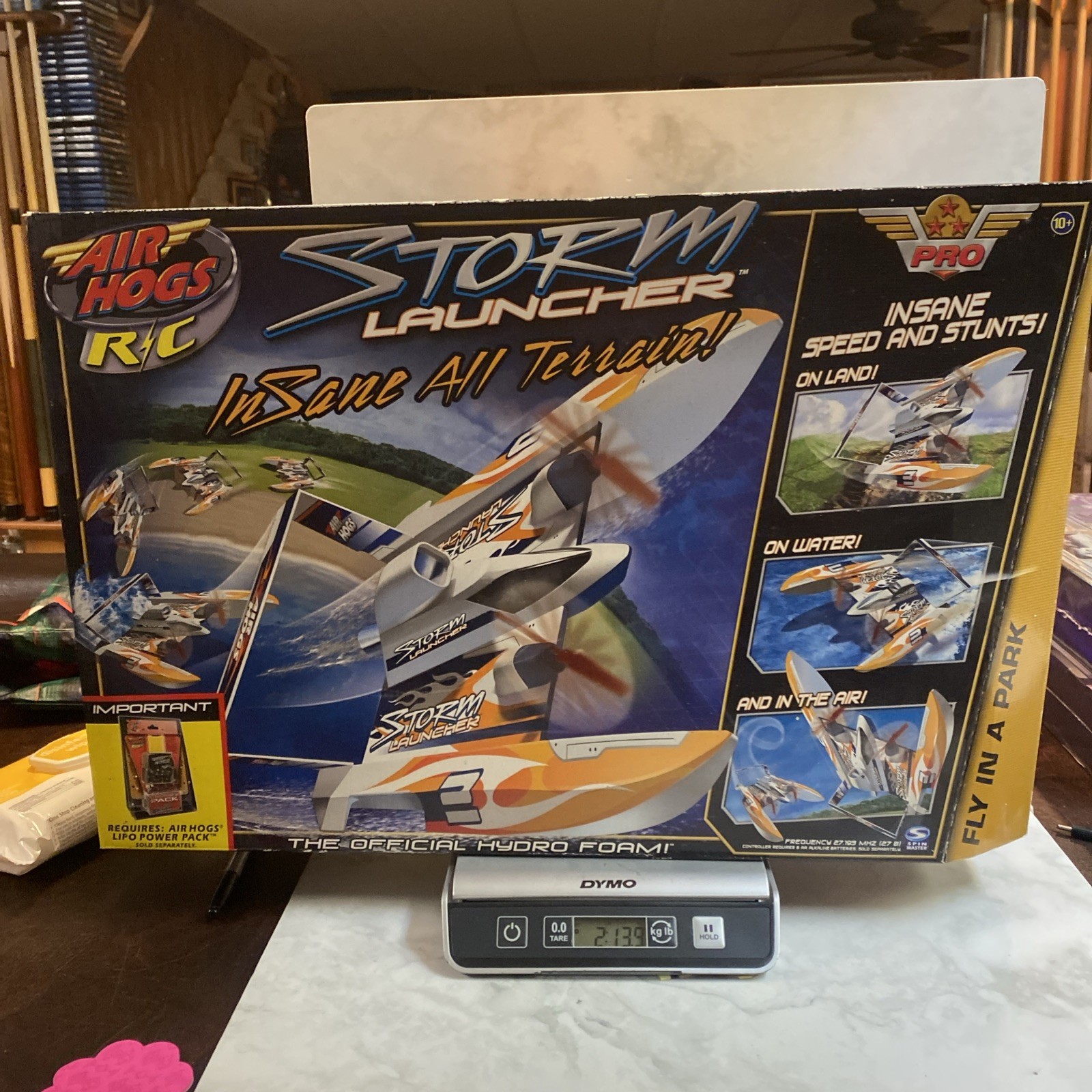 New Spin Master Air Hogs R/C Storm Launcher Insane All Terai