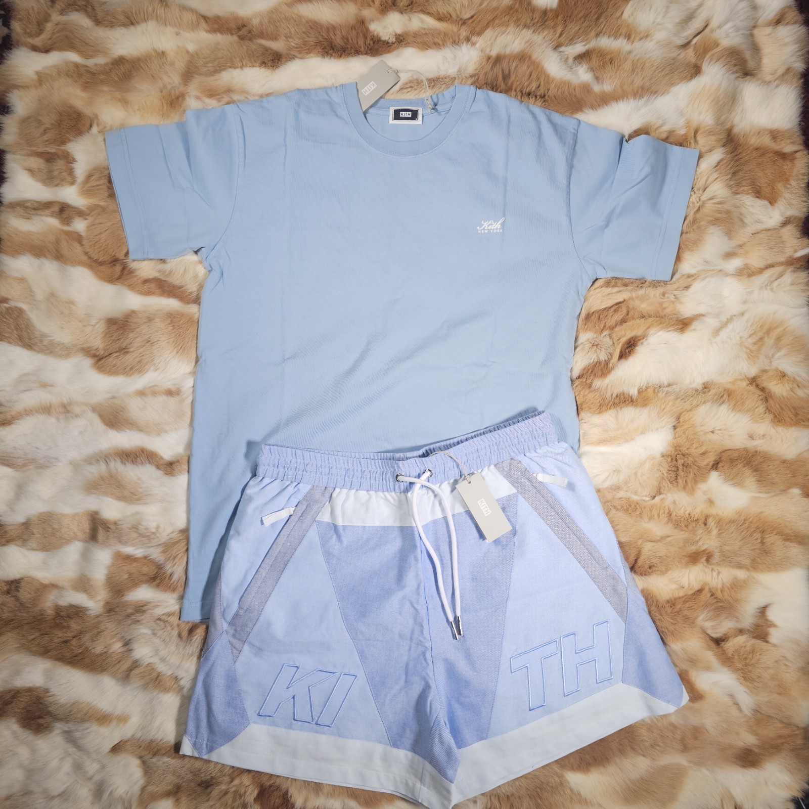 Kith Medium LAX Tee & Oxford Turbo Shorts Set BNWT EXCLUSIVE SEASONAL & SOLD OUT
