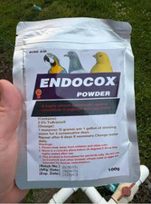 Endo-Cox Powder Medicine for Pigeons, Canary, Finches, Parakeet, Cockatiels