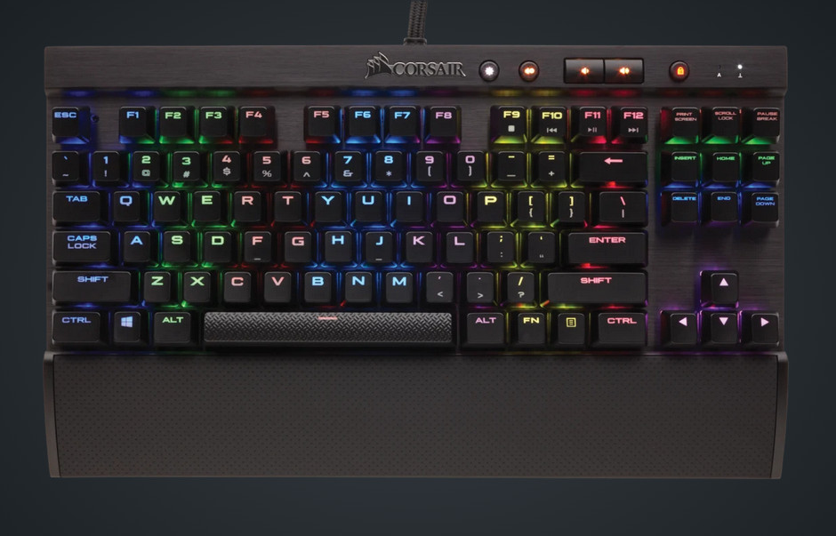 NEW Corsair K65 Lux Mechanical Gaming Keyboard, Cherry RGB R