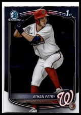 2025 Bowman Draft #BDC-151 Ethan Petry Chrome