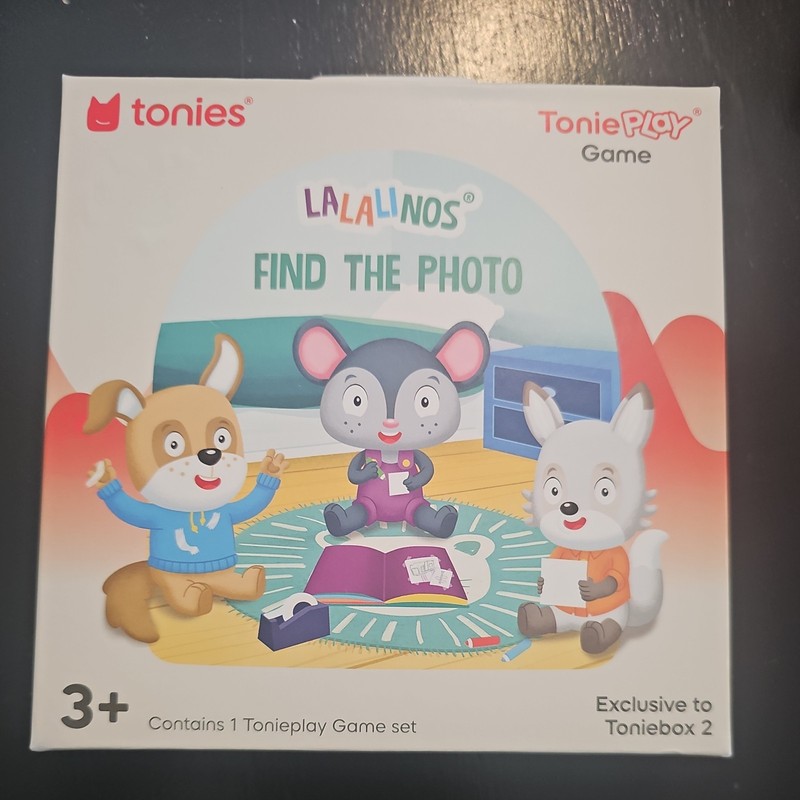 tonies Tonieplay Set Lalalinos: Find the Photo Game NEW SEALED 