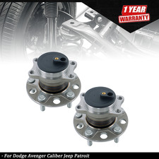 Par de conjuntos de cojinetes de buje de rueda trasera para Jeep Patriot 2007-2017 tracción delantera