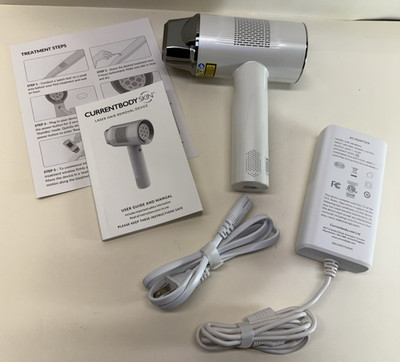 CurrentBody Skin Laser Hair Removal Device IPL Cordless System White