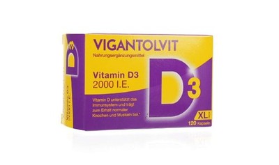VIGANTOLVIT 2000 I.E. Vitamin D3 Weichkapseln, 120 St PZN 12423869