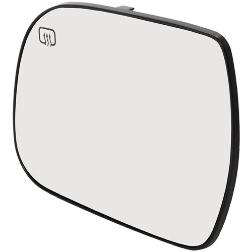 Mirror Glass For 11-14 Toyota Sienna Left Heated Flat Glass with Backing Plate