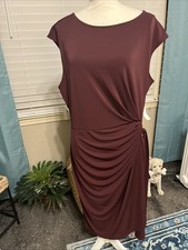 Women’s Red Wrap Dress Size M