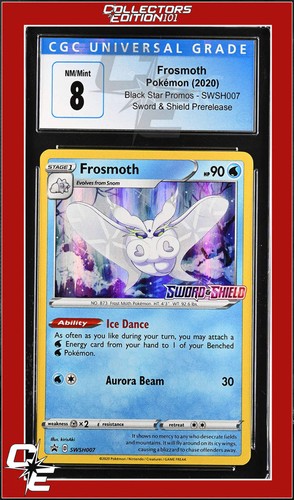 Frosmoth graded CGC 8 for sale on eBay
