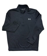 Under Armour UA Storm Sweater Fleece 1/4 Zip Men’s Large Dark Gray Golf ColdGear