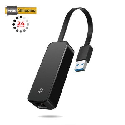 TP-Link USB to Ethernet 2.8 x 1.0 x 0.6 in. (71 x 26 x 16.2 mm), black