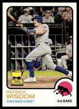 2022 Topps Heritage Patrick Wisdom Chicago Cubs #276