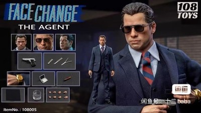 108TOYS  108005  Face off Sean Archer  The Agent 1/6  Action Figure In Stock