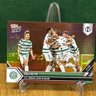 Celtic FC /25 Landmark Victory in Holland - 25/26 UEL Topps NOW #9