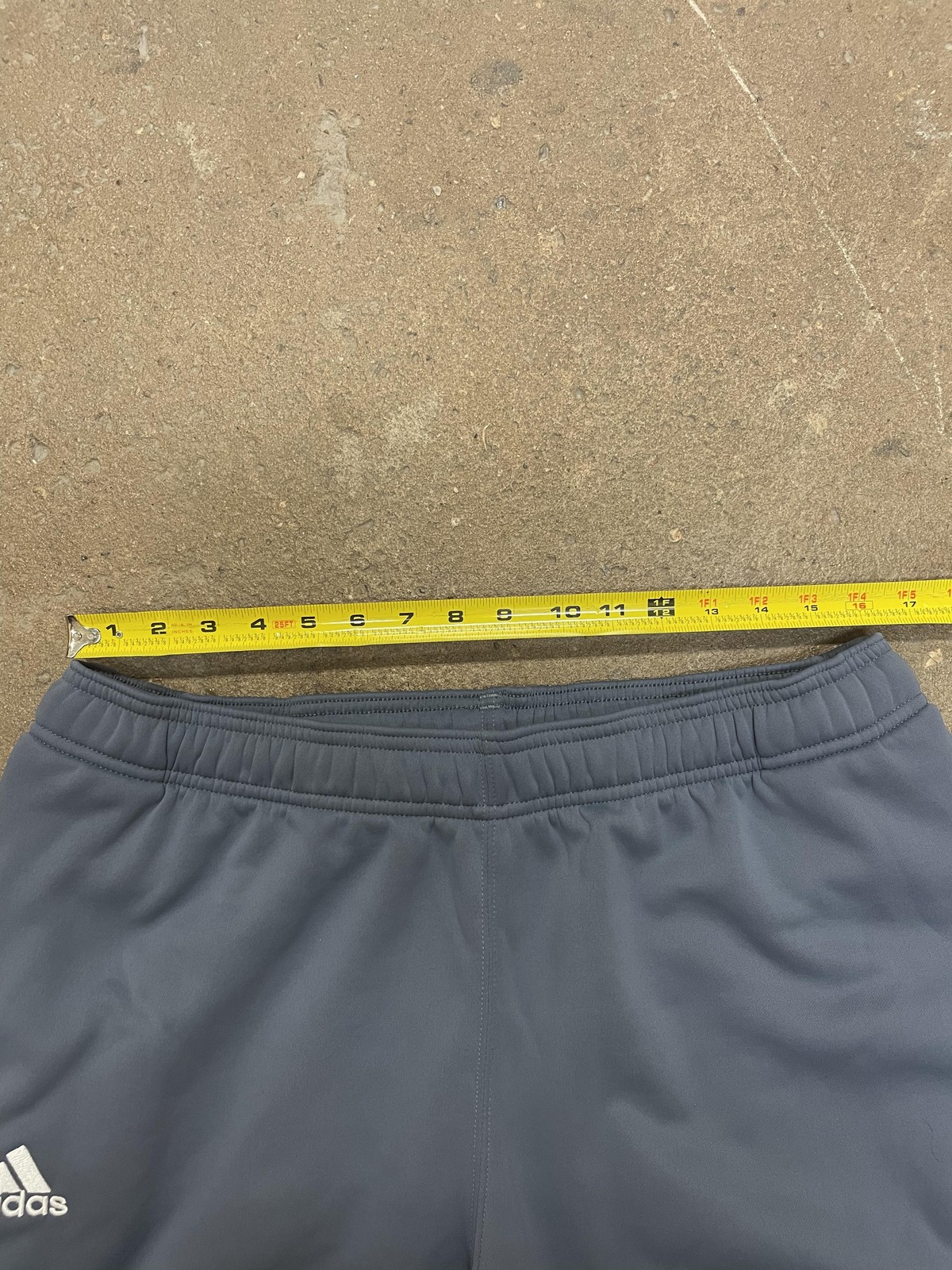 Adidas Pants Mens Large Gray Fleece Climawarm Sweatpants Elastic Waist M34656 thumbnail 13