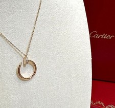 Cartier Pink Gold Juste un Clou Diamond Necklace B7224513G073002 148576548