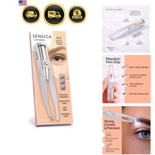 Eyebrow Tweezers with Light LED Lighted Tweezers for Women Facial Hair Pr...