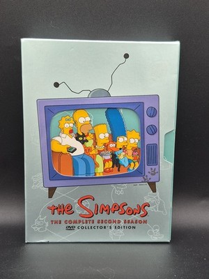 The Simpsons The Complete Second Season 2002 Collectors Edition DVD 